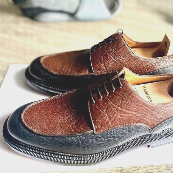 Maison Koly X Enzo  Bonafe Serengeti Kudu triple sole Made in Italy - Picture 1 of 4